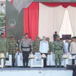 Kapolda Sulsel Hadiri Upacara Penetapan Komponen Cadangan Unsur ASN Pemprov Sulsel Tahun 2026