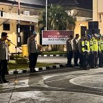 Polres Takalar Gelar Apel Kesiapan Pengamanan Malam Takbiran Idul Adha 1447 H