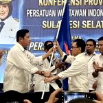 Suwardi Thahir dan Dahlan Abubakar Resmi Pimpin PWI Sulsel Periode 2026-2031