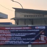 Bertebaran Spanduk Mendukung Gerak Cepat BNN Wujudkan P4GN dalam Asta Cita Presiden Prabowo Subianto