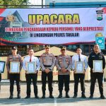 Apresiasi untuk Dedikasi, 7 Personel Polres Takalar Terima Penghargaan