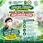 Waspada Kabut Asap, Satlantas Polres Takalar Bagikan Masker kepada Pengguna Jalan